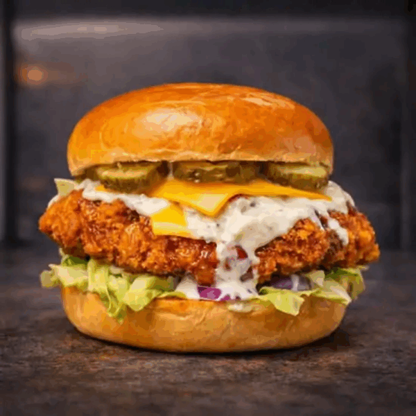 Crunch'd Ranch Chicken Burger